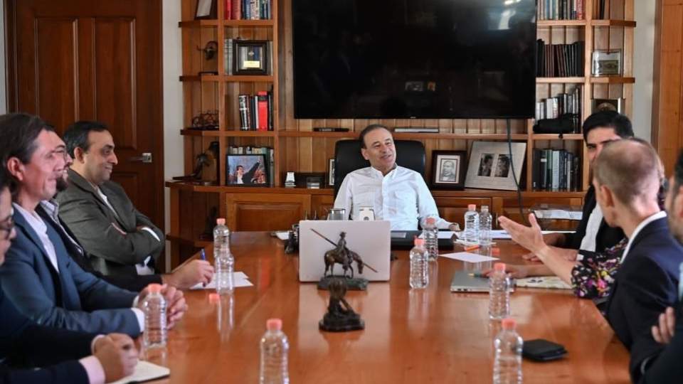 Reunión con una delegación del Puerto de Amberes